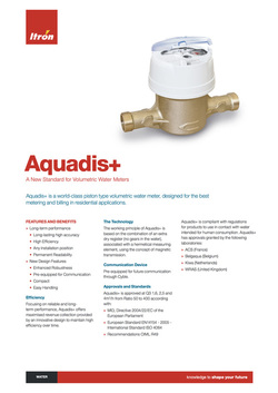 Aquadis Domestric Water Meter